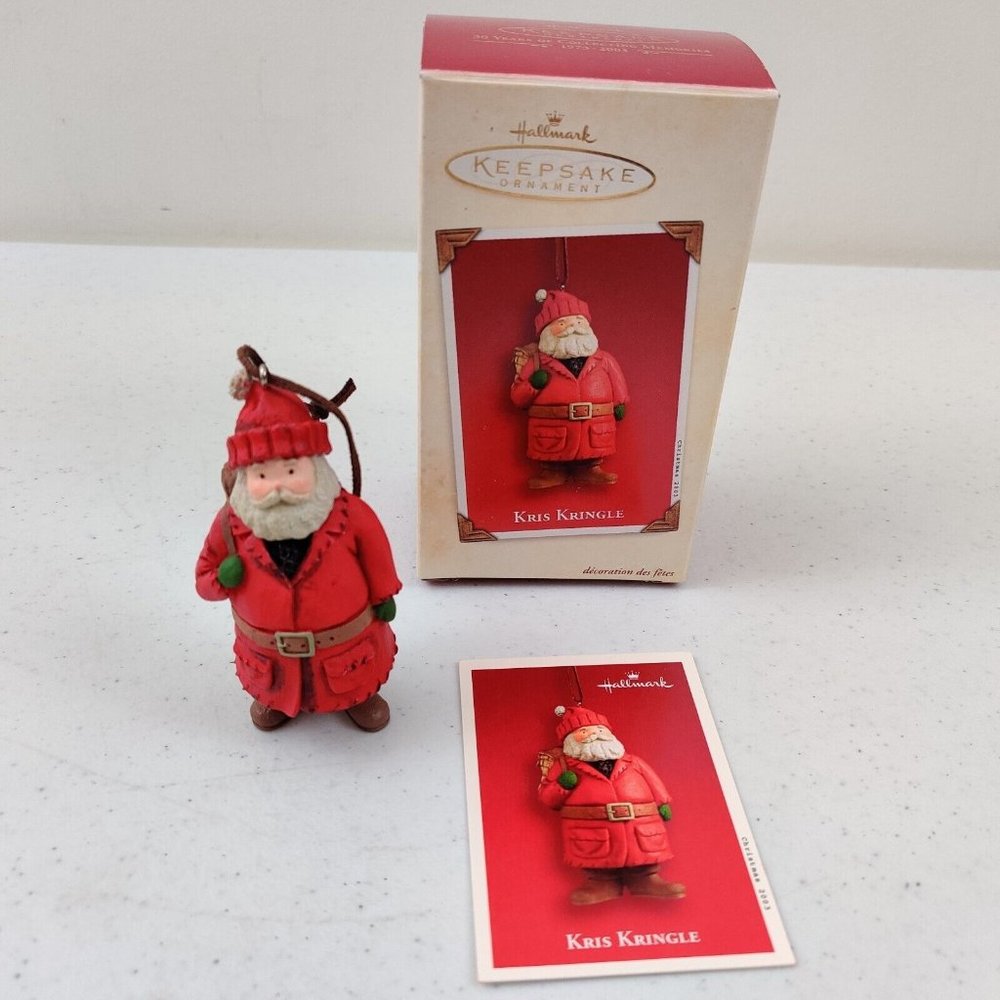 Hallmark Kris Kringle Keepsake Ornament Santa Claus 2003